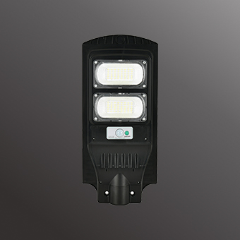 Dual-Lens Integrated Solar LED Street Light